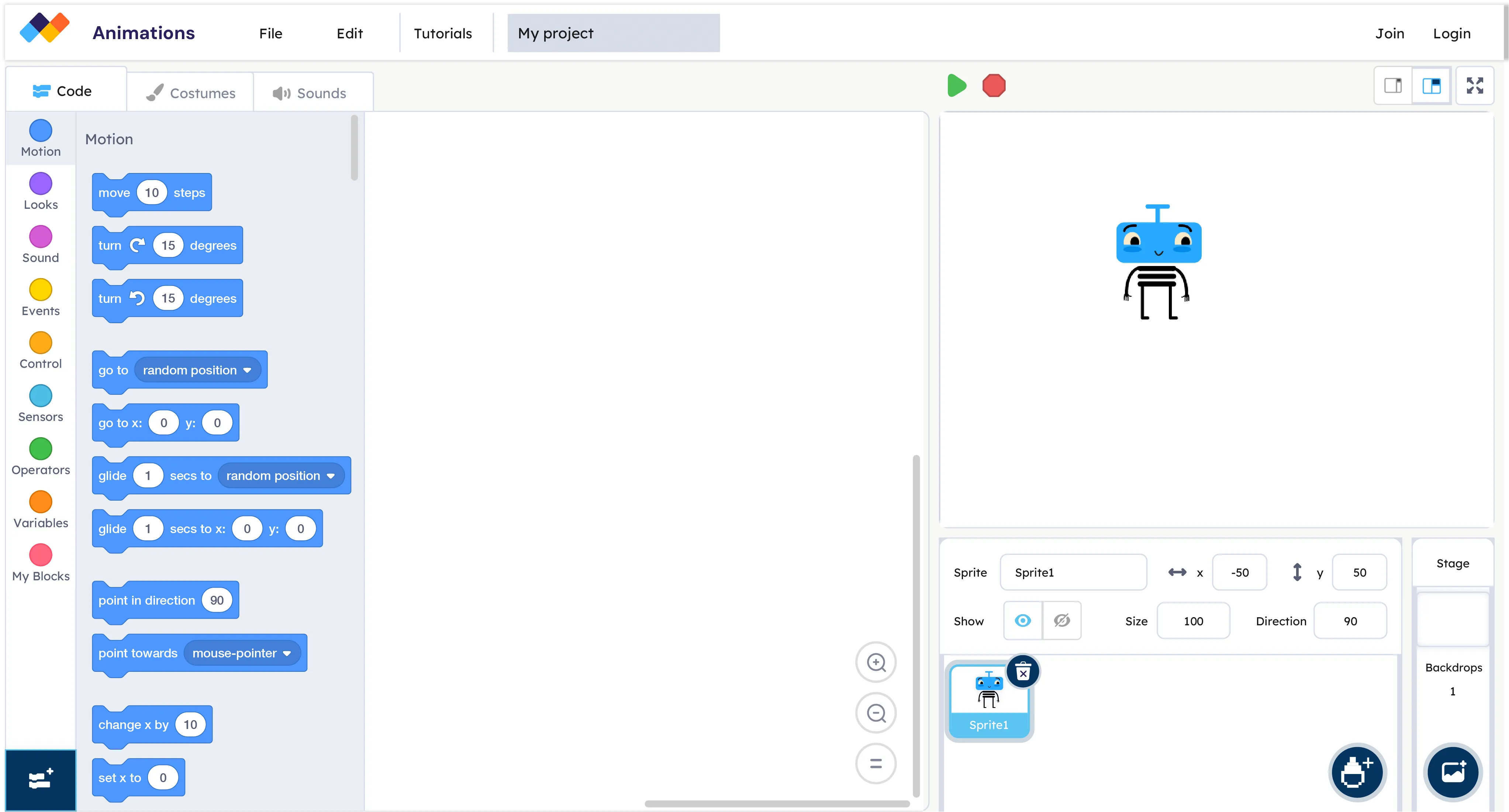 Background illustration of Animations