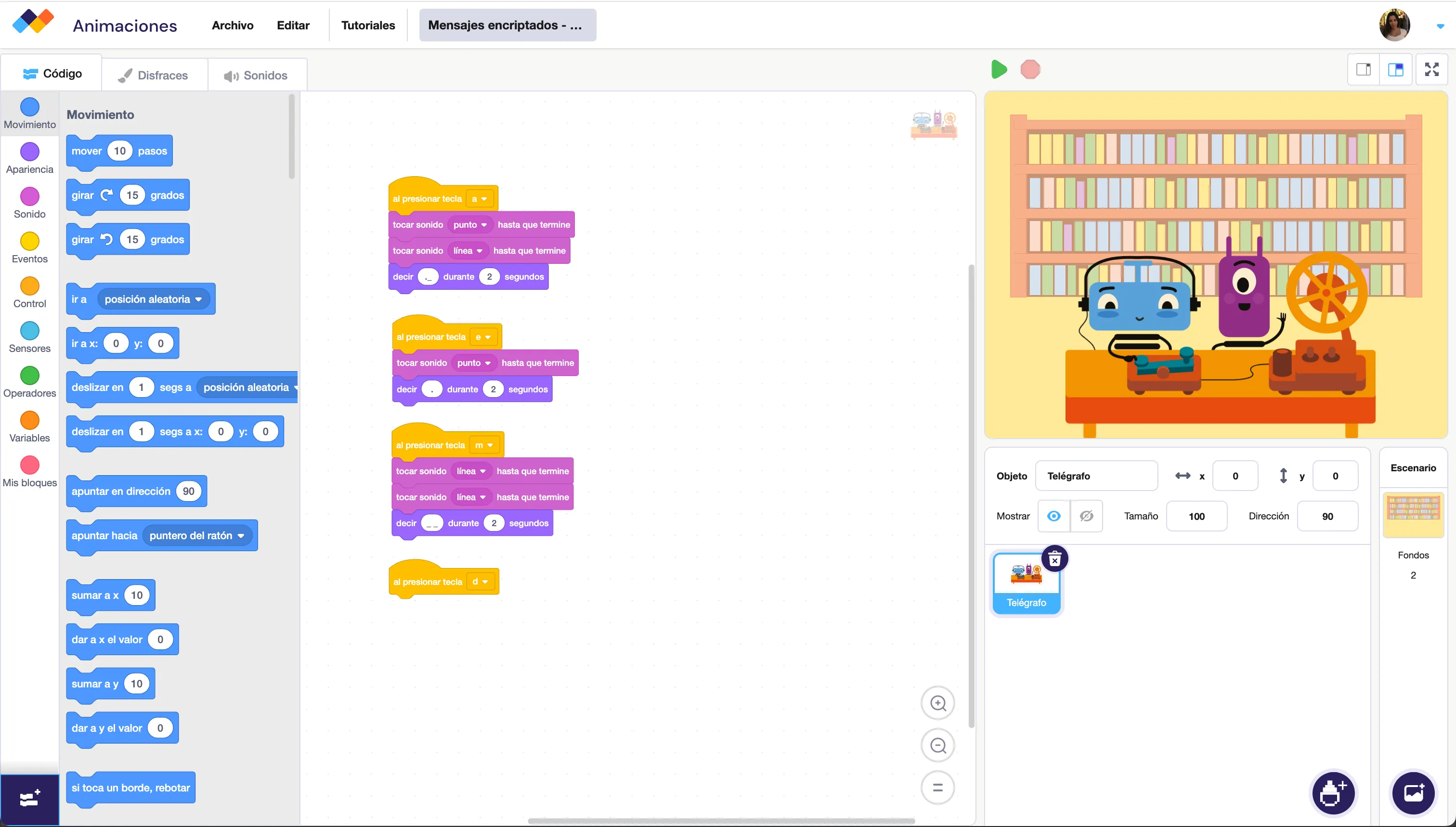 Background illustration of Animations