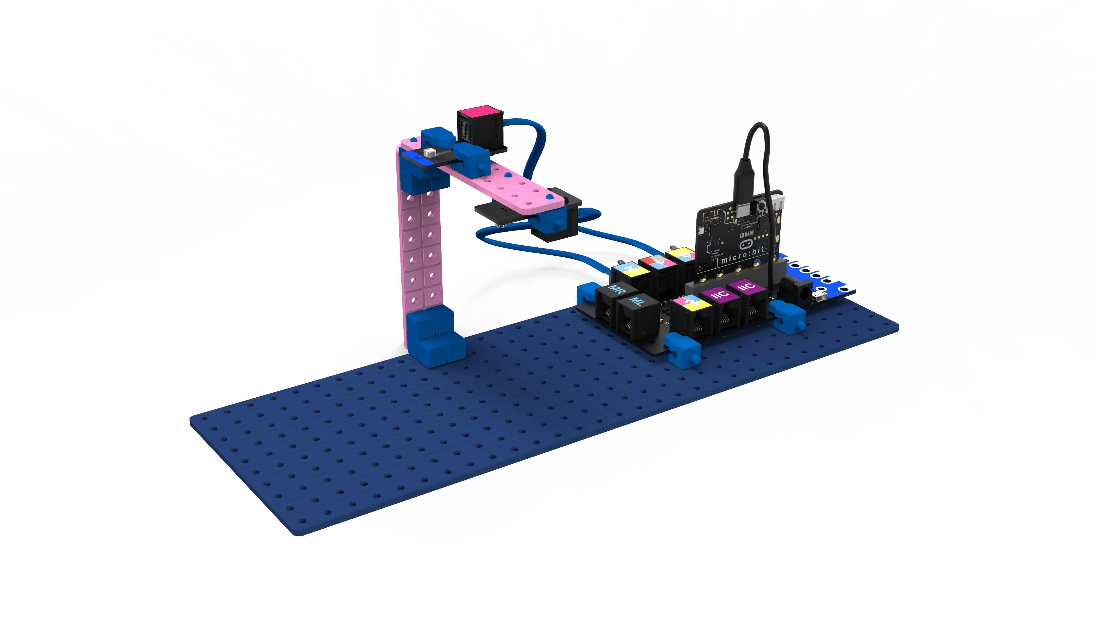 Illustration render for Energy savings project.