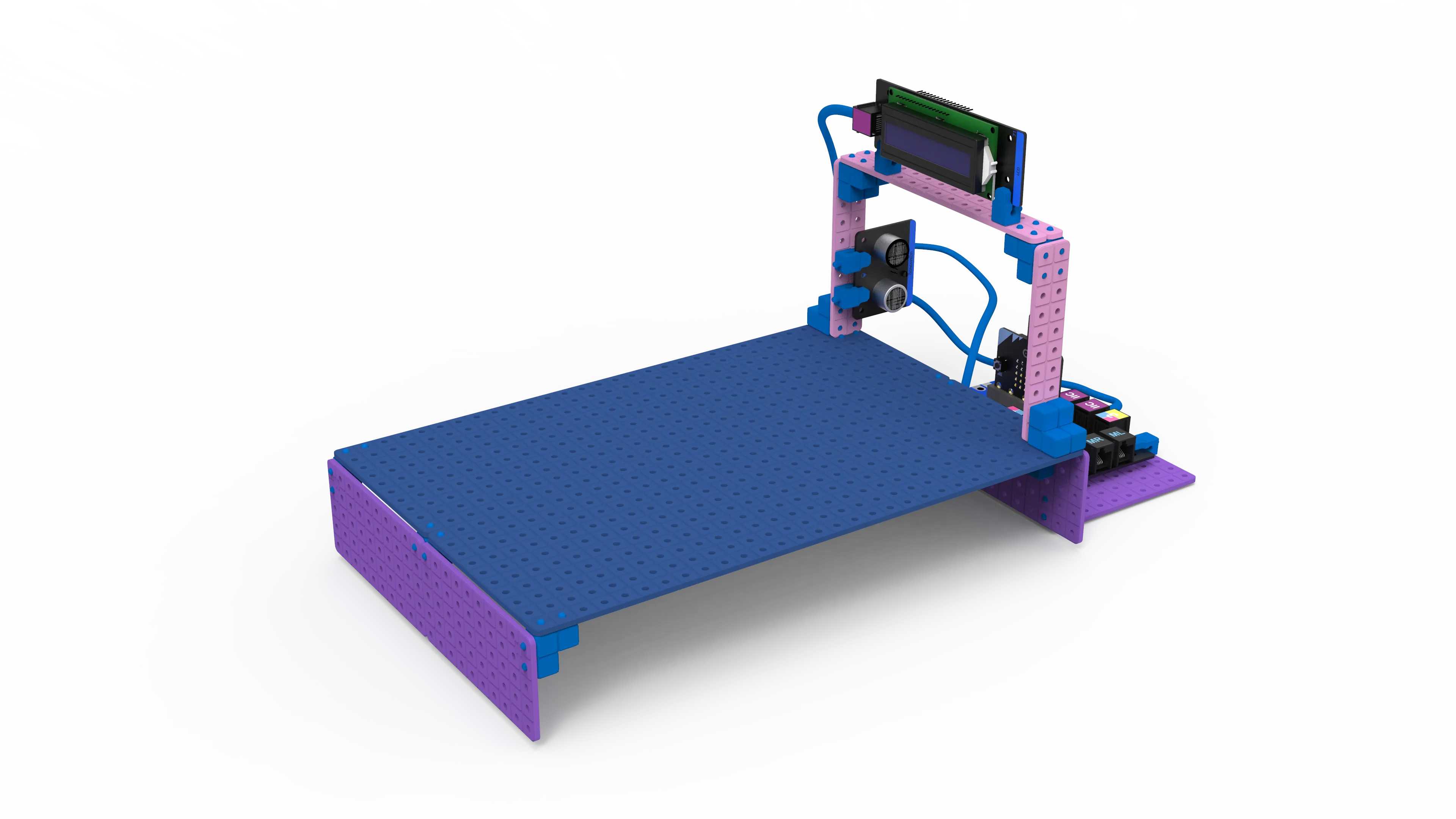 Illustration render for Scoring system project.