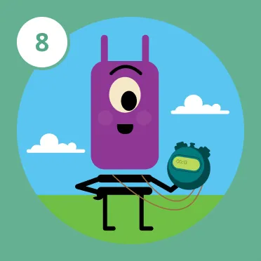 Illustration for project 8 - Speed training