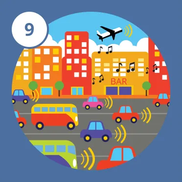 Illustration for project 9 - Smart traffic